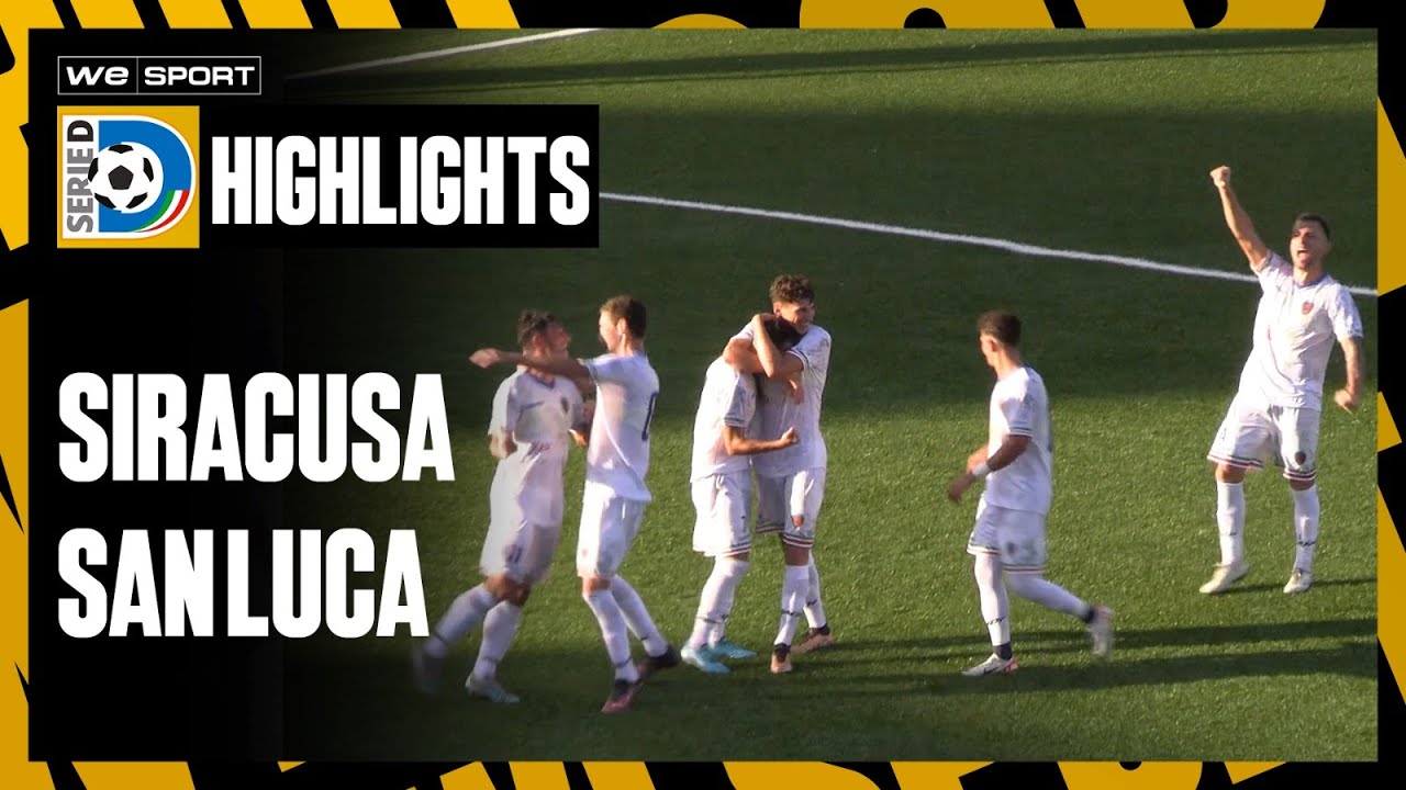 Siracusa vs San Luca (Serie D - Giornata 8 - Girone I)