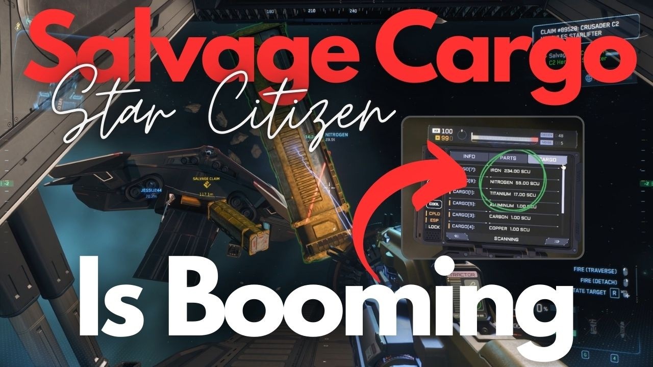 Salvage Cargo is Huge AUEC | Star Citizen