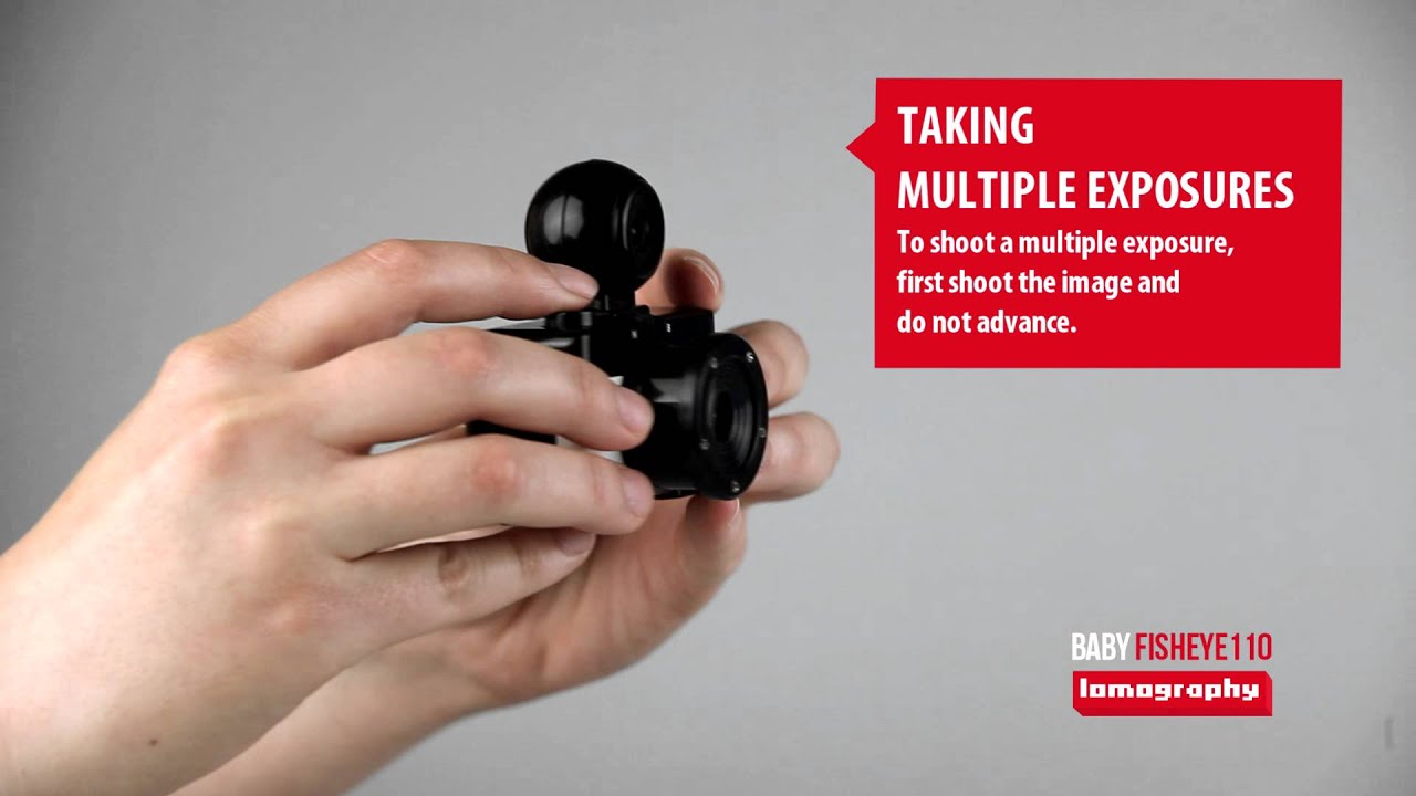 Baby Fisheye 110 - Taking a Photo & Taking Multiple Exposures