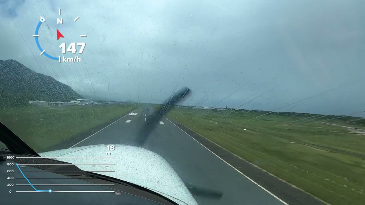 C208B Localiser approach Rwy33, YBCS, Cairns, QLD, Australia