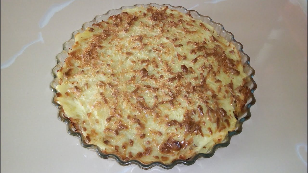 بطاطا بيري في الفرن تتحضر في دقائق و بزاااف بنينة  /gratin purée au four