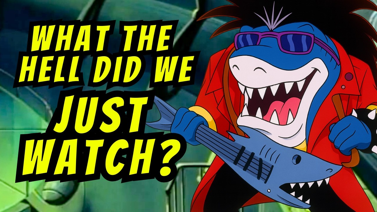 Street Sharks — высмеивание старых мультфильмов