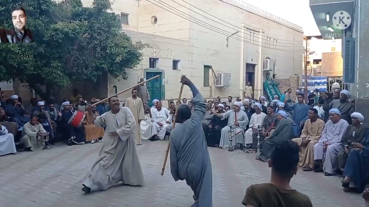 يوسف الشبلي وخميس الرافعي فن التحطيب