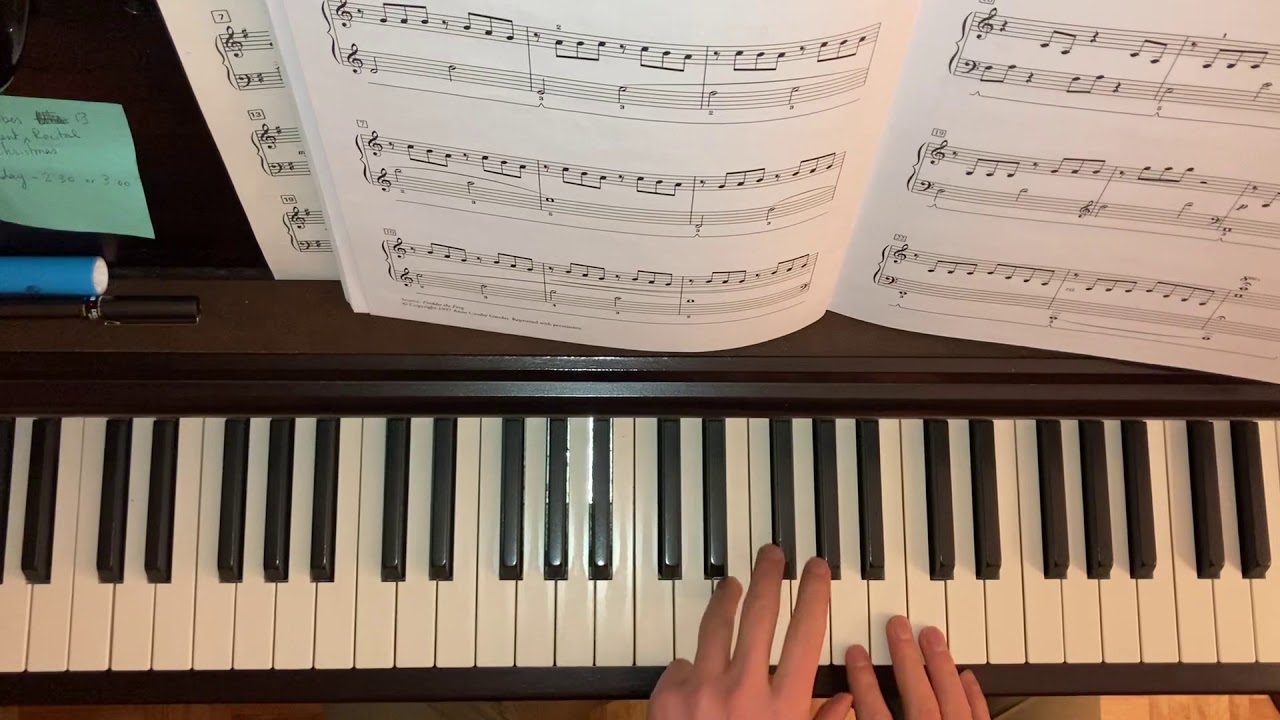 Angelfish Anne Crosby Gaudet SLOW PIANO TUTORIAL