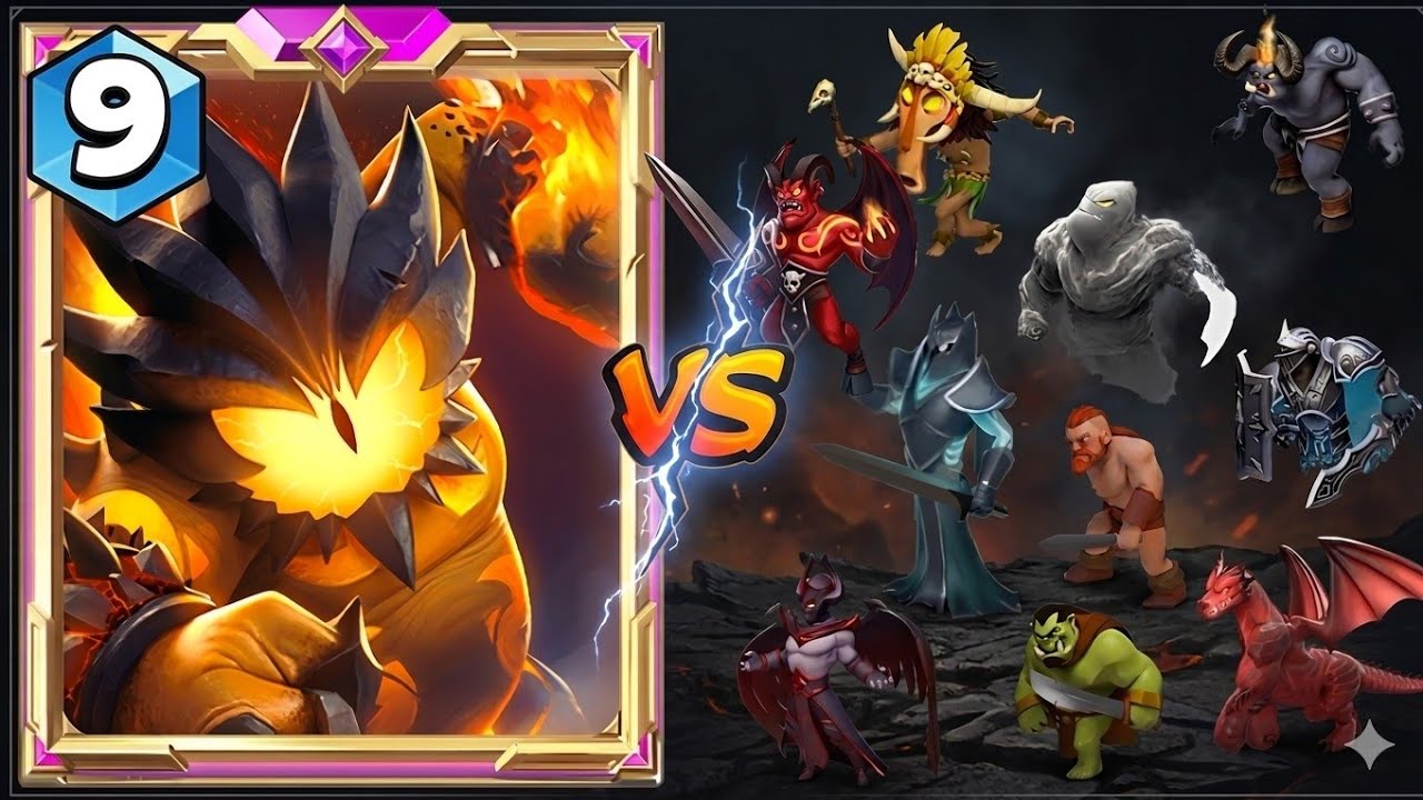 One Troop Challenge? Fire Element! Castle Crush