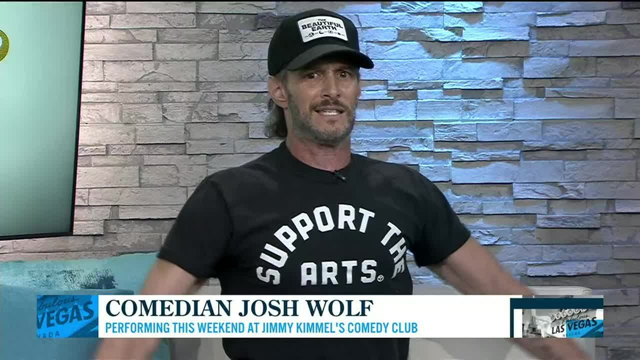 Comedian Josh Wolf takes the Vegas stage