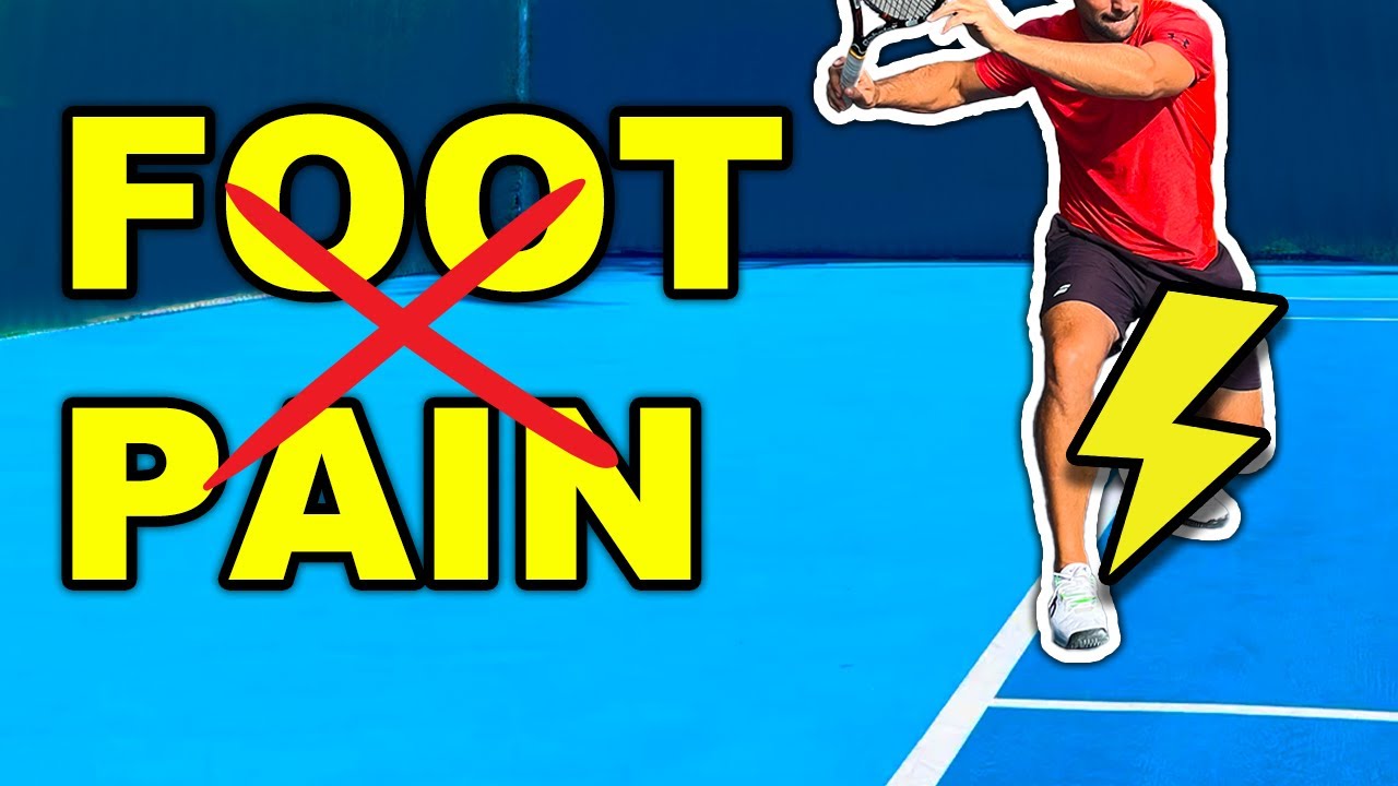 Play Tennis Without Foot Pain
