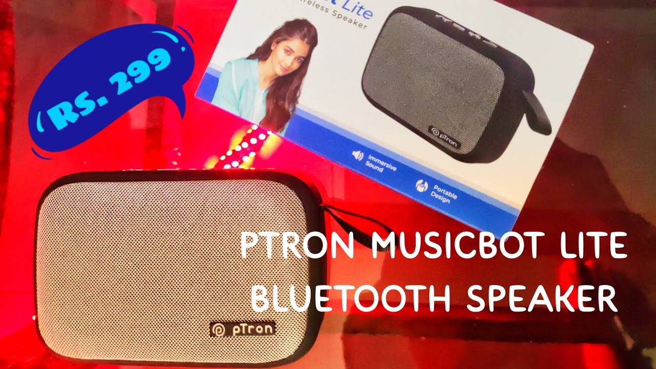 pTron Musicbot Lite Bluetooth Speaker Review: The Ultimate Bluetooth Speaker For Musicians