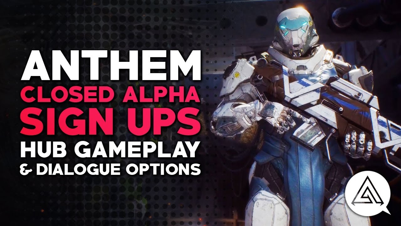 ANTHEM | Closed Alpha, Hub Gameplay & Dialogue Options