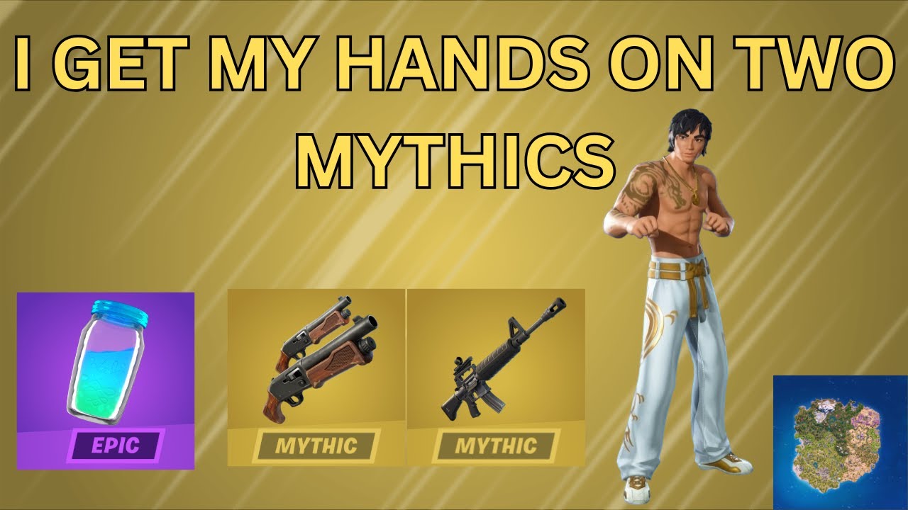 I GET MY HANDS ON TWO MYTHICS IN FORTNITE BATTLE ROYALE CHAPTER 7: SEASON 1