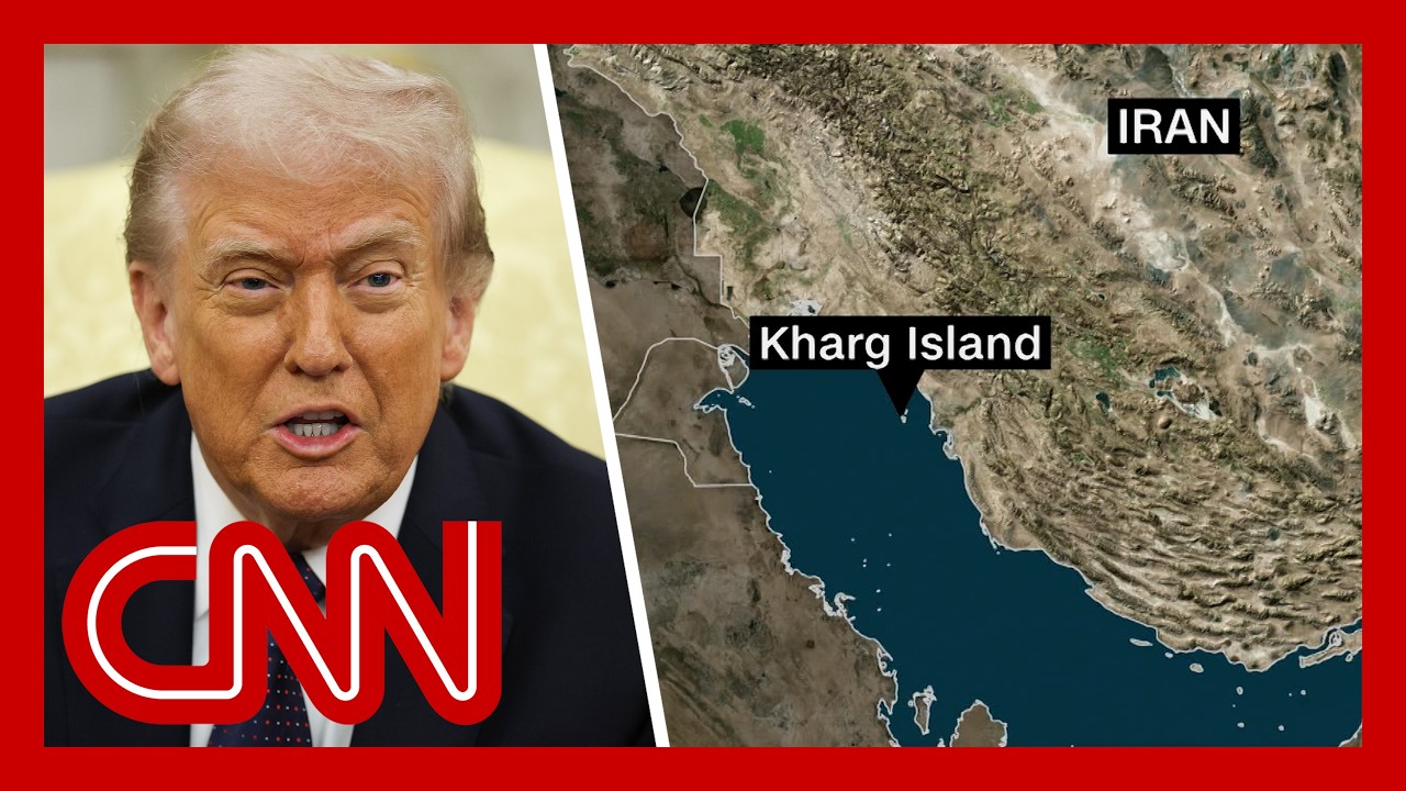 Trump says Iran's Kharg Island bombed; US deploying up to 2,500 to Mideast