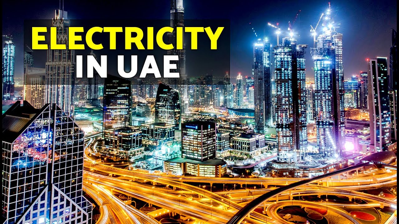 How Does UAE Produce ELECTRICITY? 🔌 Electricity Generators in United Arab Emirates