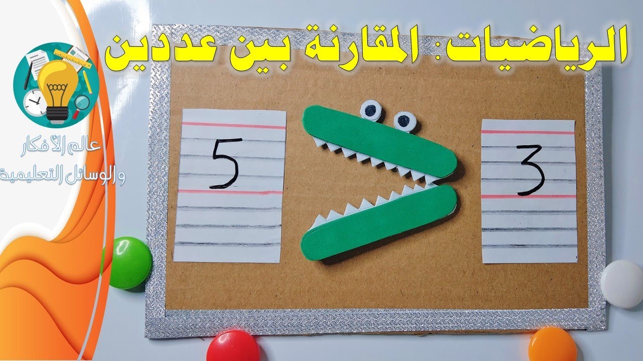 استراتيجيات التعلم النشط: مقارنة الأعداد - وسيلة تعليمية للمقارنة بين عددين في مادة الرياضيات