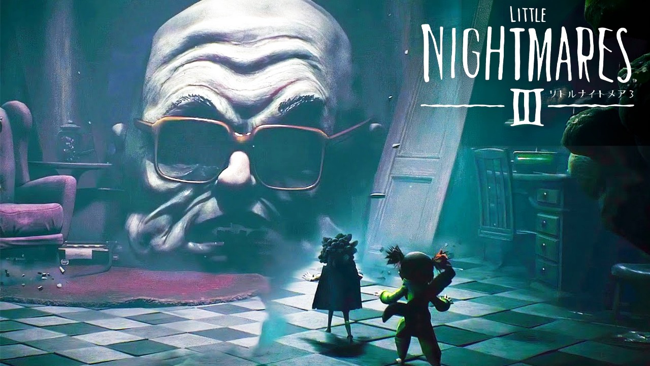 巨大な顔面のじじいが襲ってくる館から脱出しろ「part5」【リトルナイトメア3 / LITTLE NIGHTMARES 3】