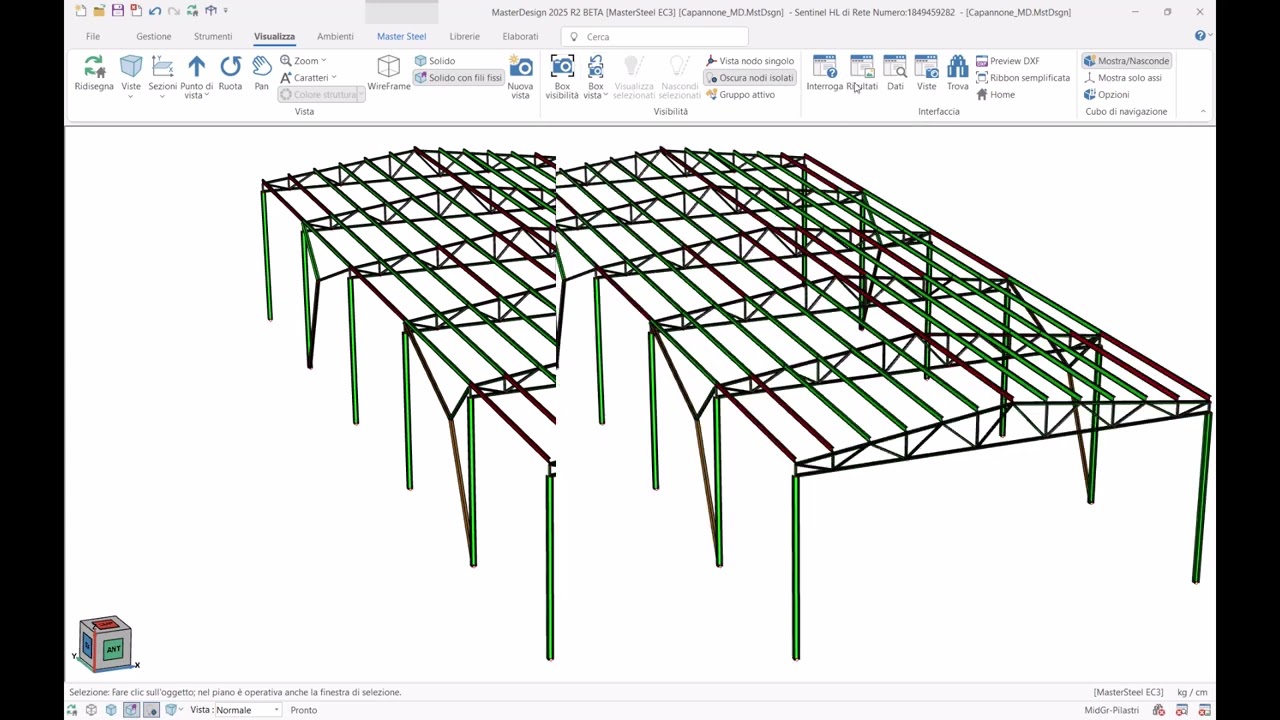04.02 MasterSteel: la verifica delle strutture reticolari