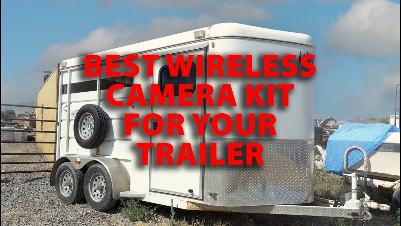 OverView&reg; Wireless Livestock Cameras in Horse Trailer🐴 | Easy Install Tutorial