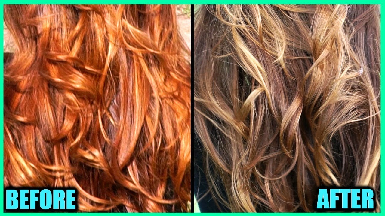 HOW TO TONE BRASSY HAIR AT HOME!! │DIY HAIR TONER FOR ORANGE HAIR WITH CHAMOMILE TEA │HAIR HACK!!