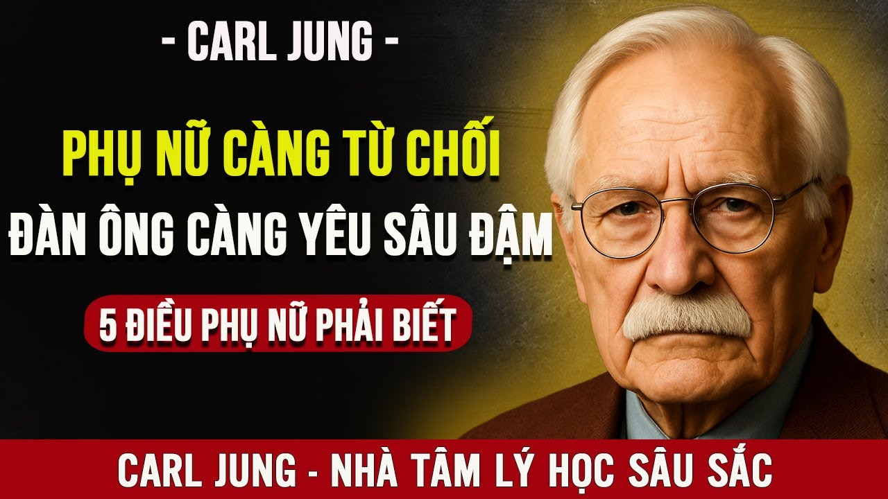 5 Điều Phụ Nữ Càng Từ Chối, Đàn Ông Càng Trân Trọng Và Yêu Sâu Đậm | Carl Jung