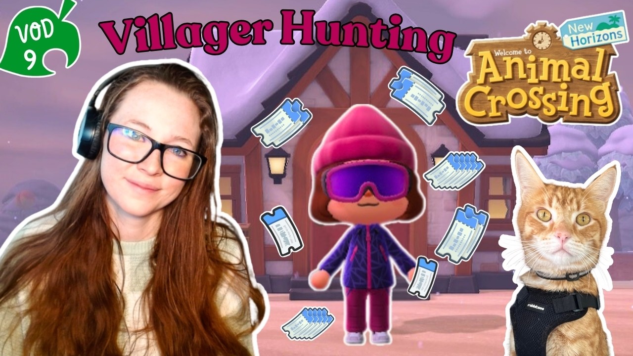 Beginning our Villager Hunting Journey | Animal Crossing VOD 9