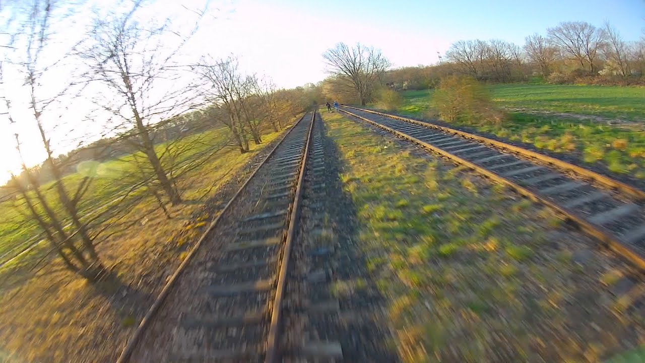 Speed ​​across the railroad tracks | LaizynFPV