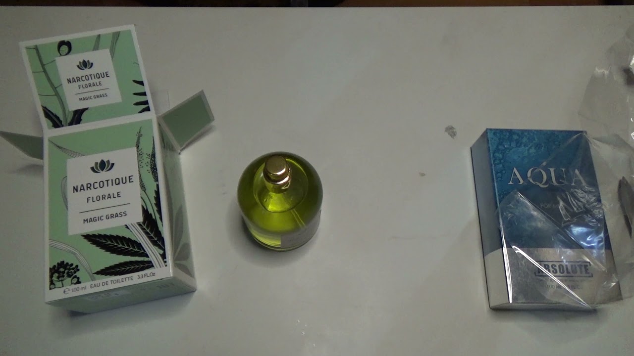 ТУАЛЕТНАЯ ВОДА с Алиэкспресс. Женская Narcotique и Мужская Absolut AQUA, Распаковка