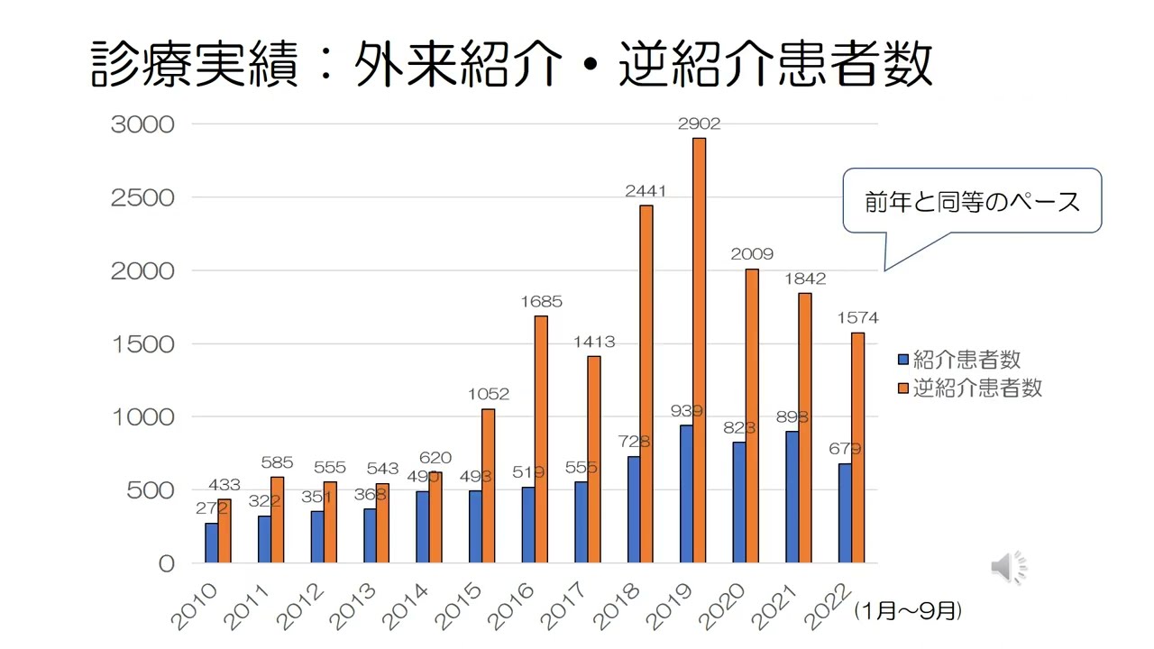 診療実績報　医師：金子