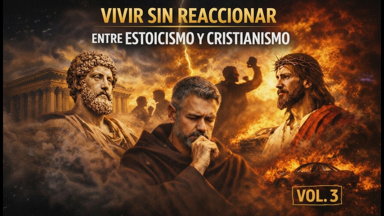 Vivir sin Reaccionar entre Estoicismo y Cristianismo Vol  3. #pazmental  #calmainterior