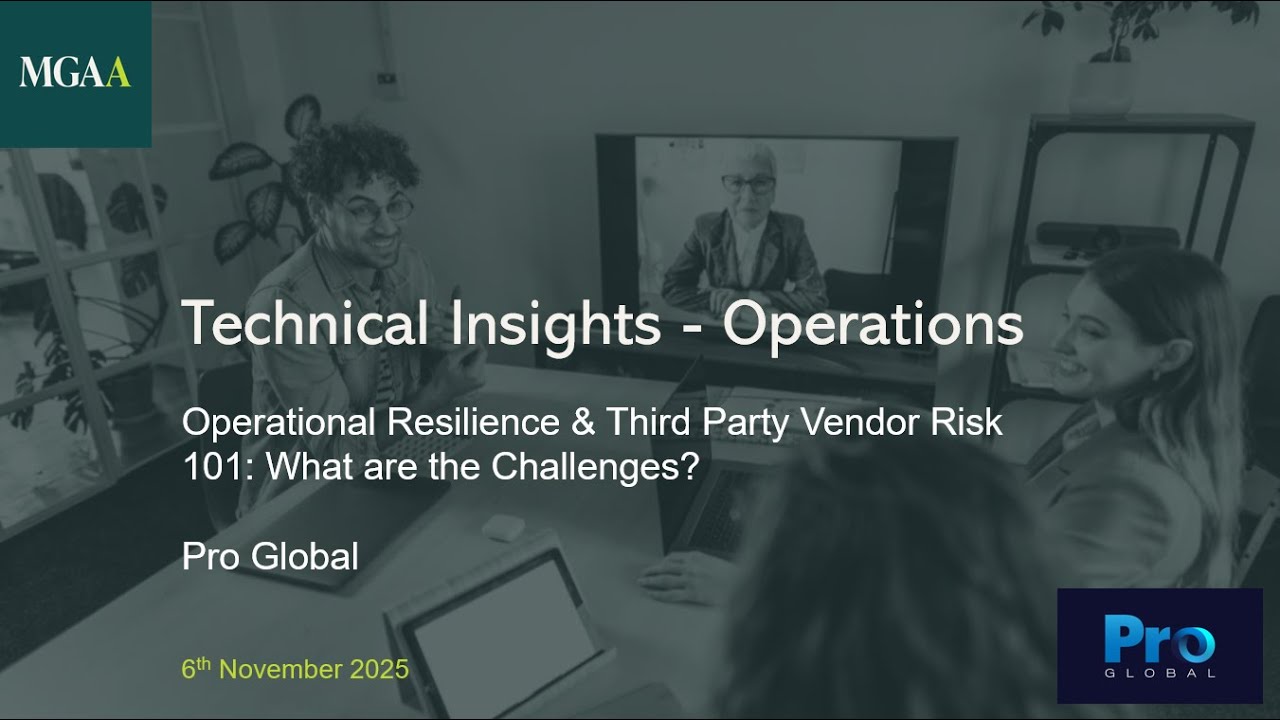Operational Resilience & Third Party Vendor Risk 101: What are the Challenges?