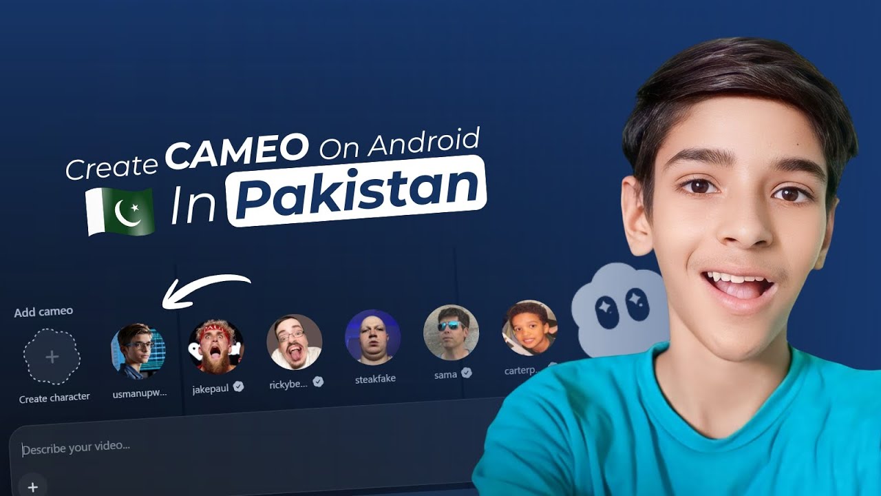 Create Sora 2 Cameo on Android In Pakistan!!