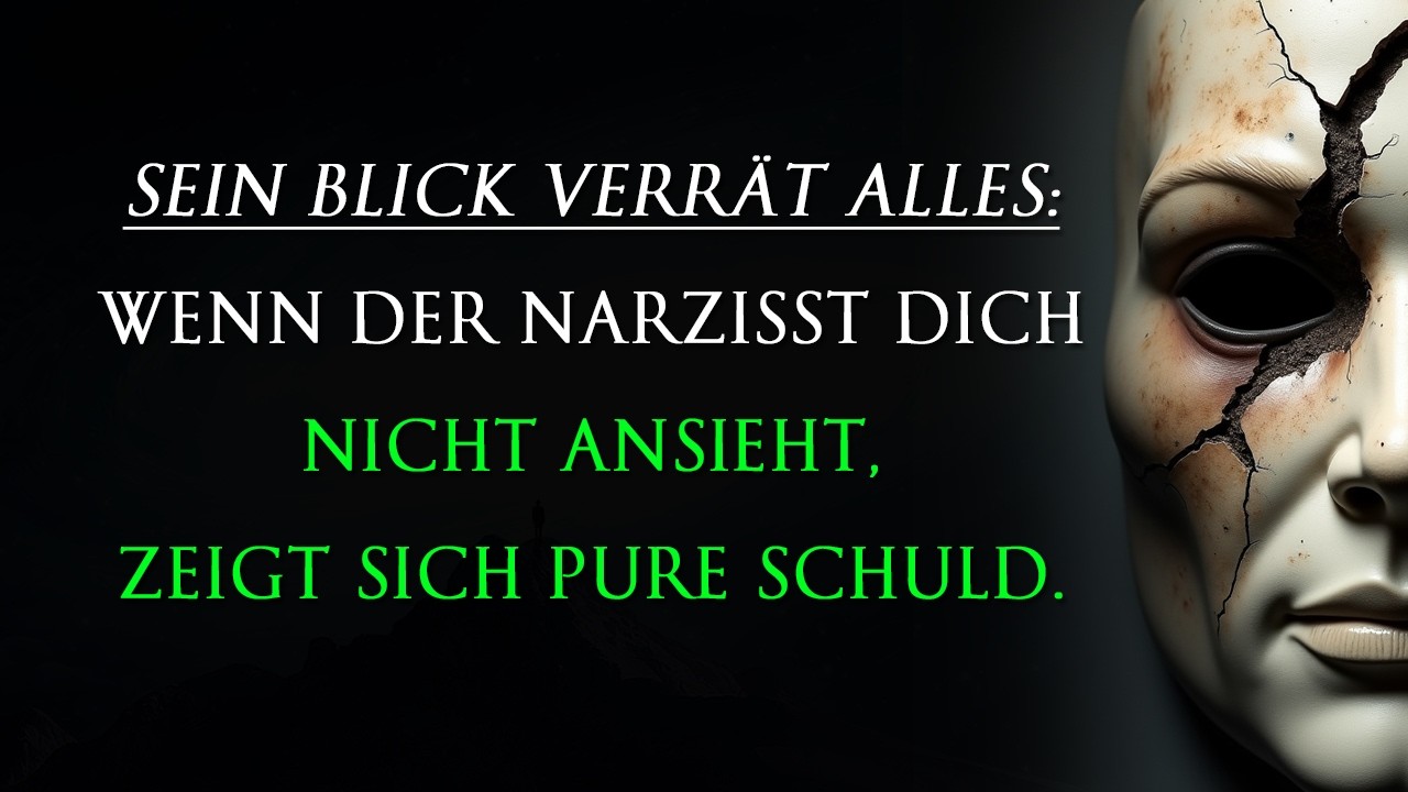 Der Narzisst kann dich nicht mehr ansehen: Das ist, wie Schuld sich offenbart | Narzissmus
