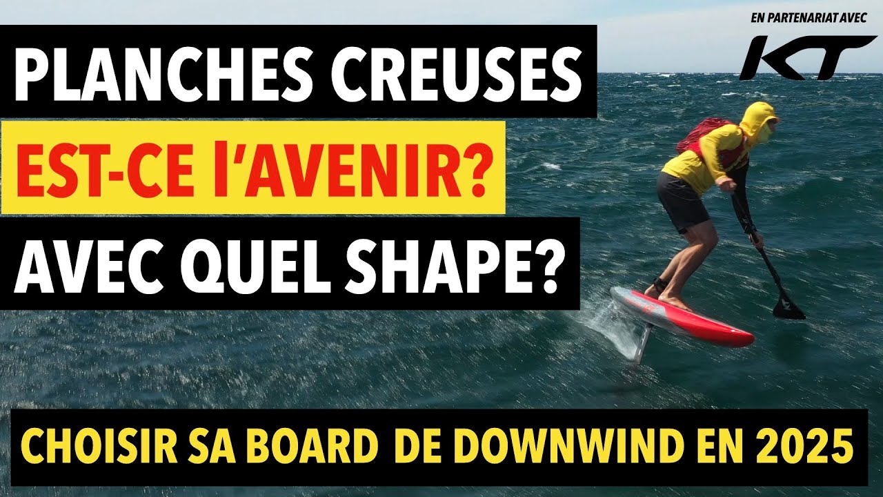 Comment choisir sa planche de downwind foil en 2025? L'exemple KT foiling Dragonfly.