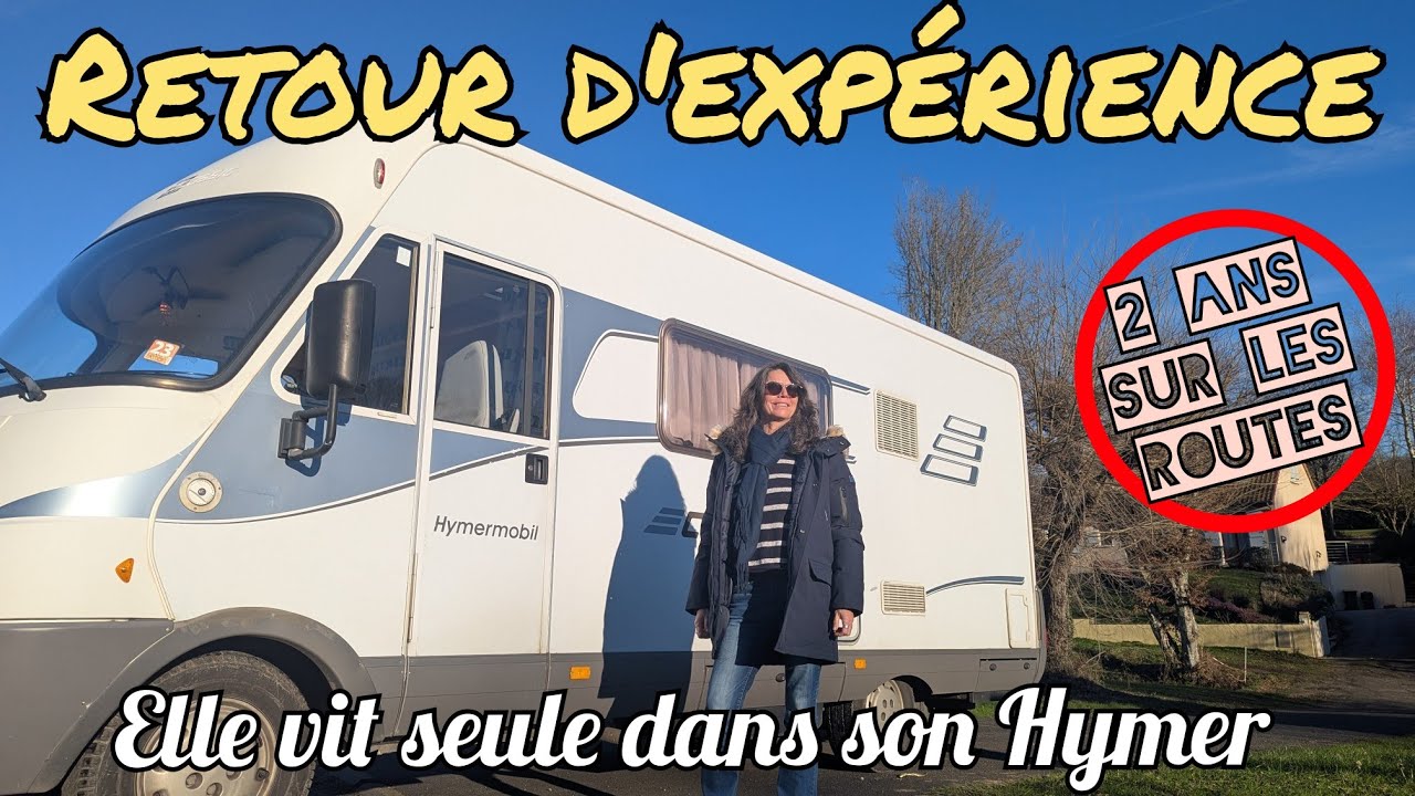 Dominique vit seule dans son camping-car et vous dit tout !