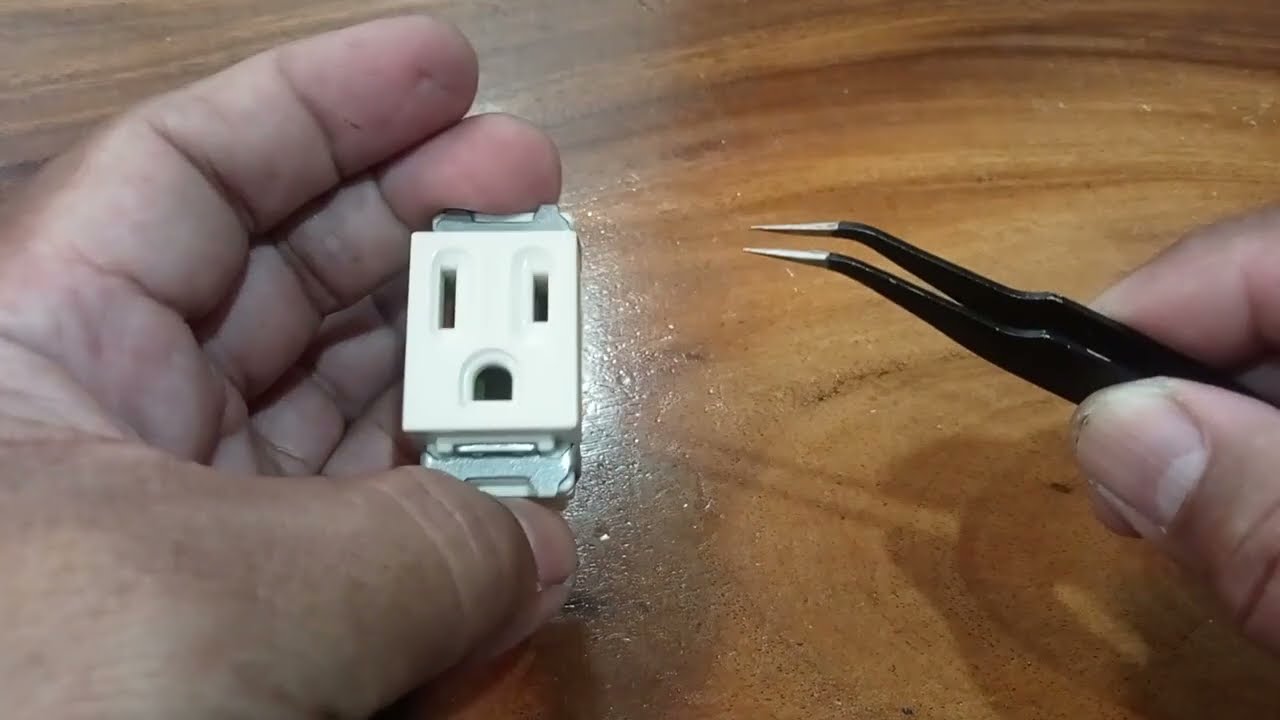 Inside a Classic 3 Prong Outlet  Full Teardown & Function Explained #electrical #electrician