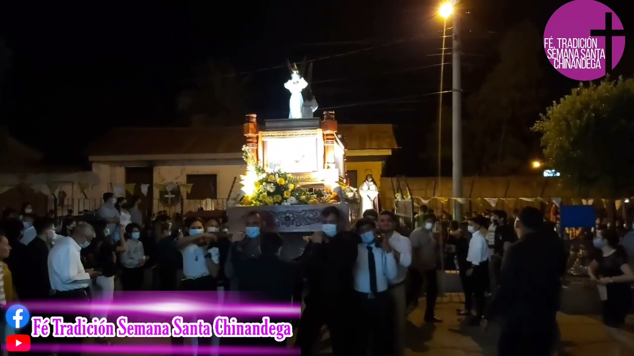 Viernes Santo 2021 | Procesión Santo Entierro | Templo San Antonio de Padua | Chinandega, Nic.