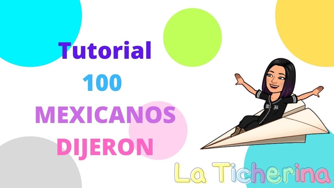 Tutorial 100 mexicanos dijeron (Power Point) 😎