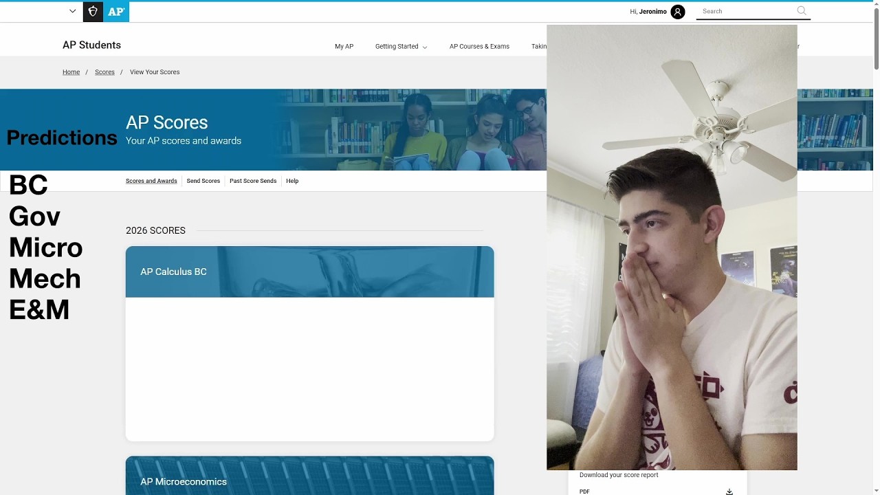 Incoming MIT Freshman Reacts to 2026 AP Score Release