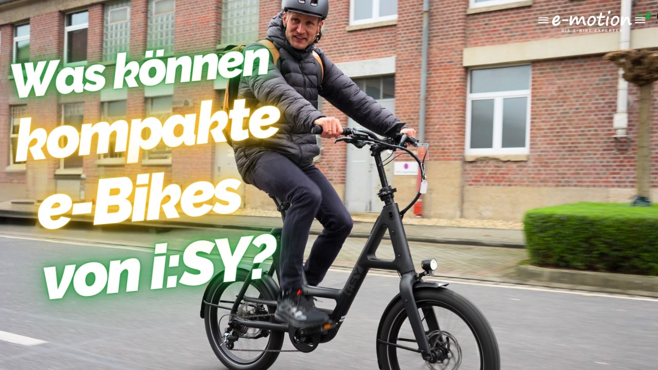 i:SY kompakt e-Bikes vorgestellt 🚴 | Was können die kleinen Allrounder?