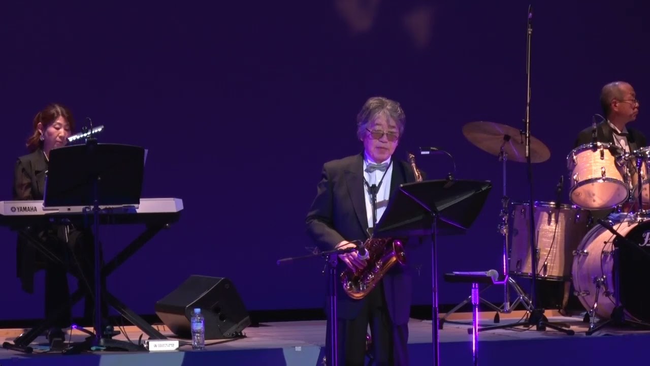 恋人よ＜LIVE映像＞/岡田卓也 （サックス演奏）＆SUS4（バンド演奏）