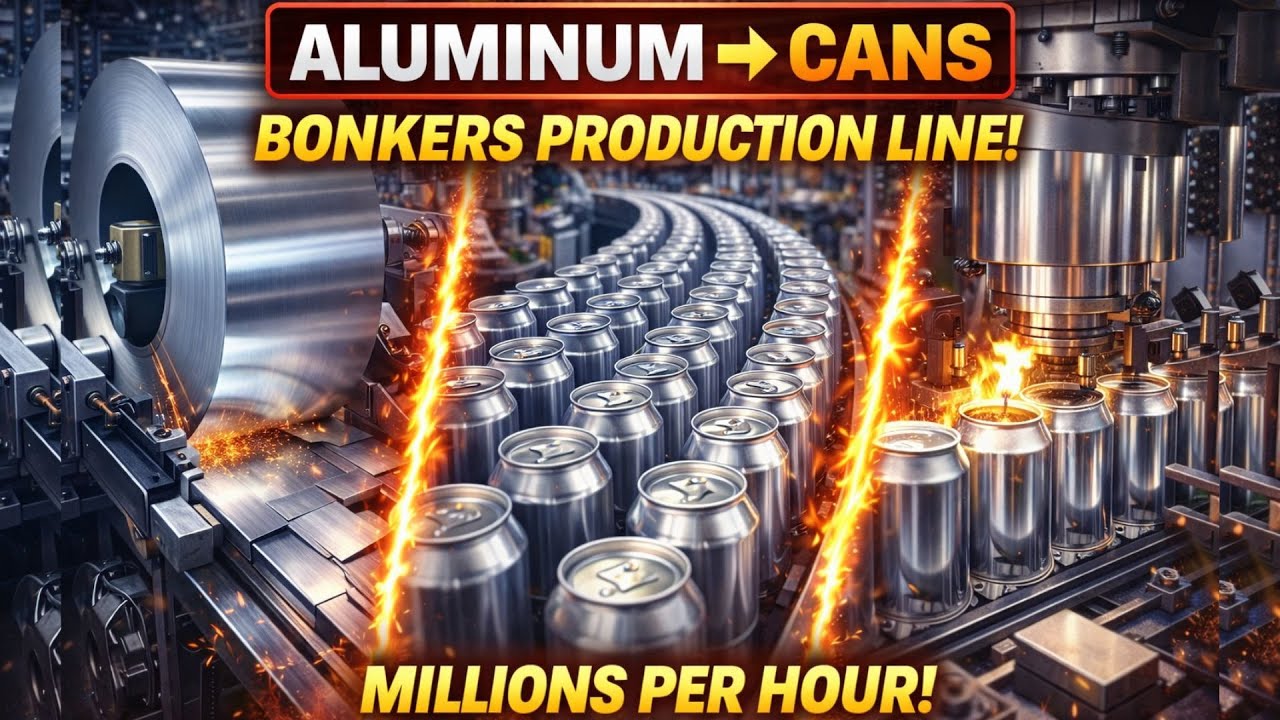 INSANE Factory – Watch Aluminum Turn Into Millions