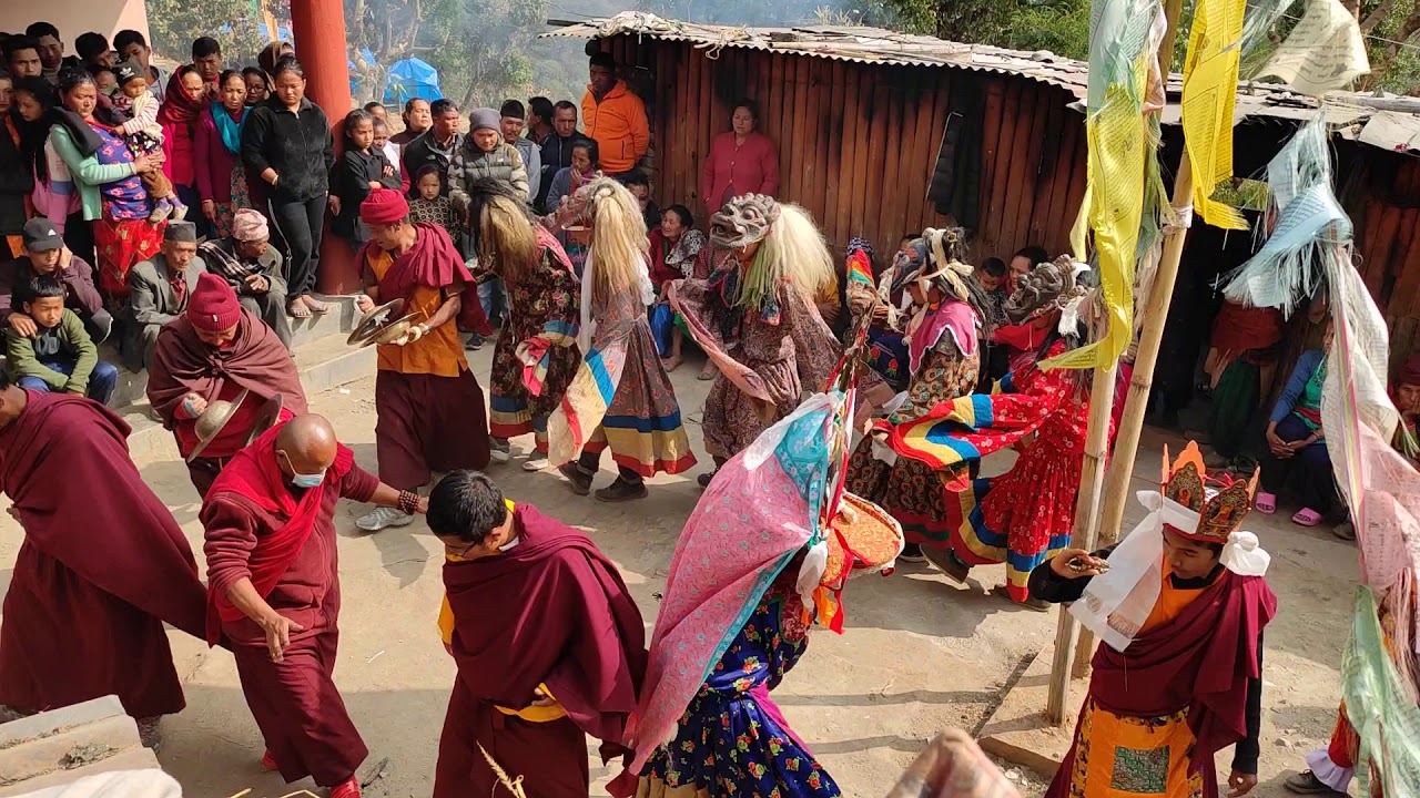 Lama dance part 2 || Tamang culture || Dase village || Thulo Dhading || Sindhupalchok