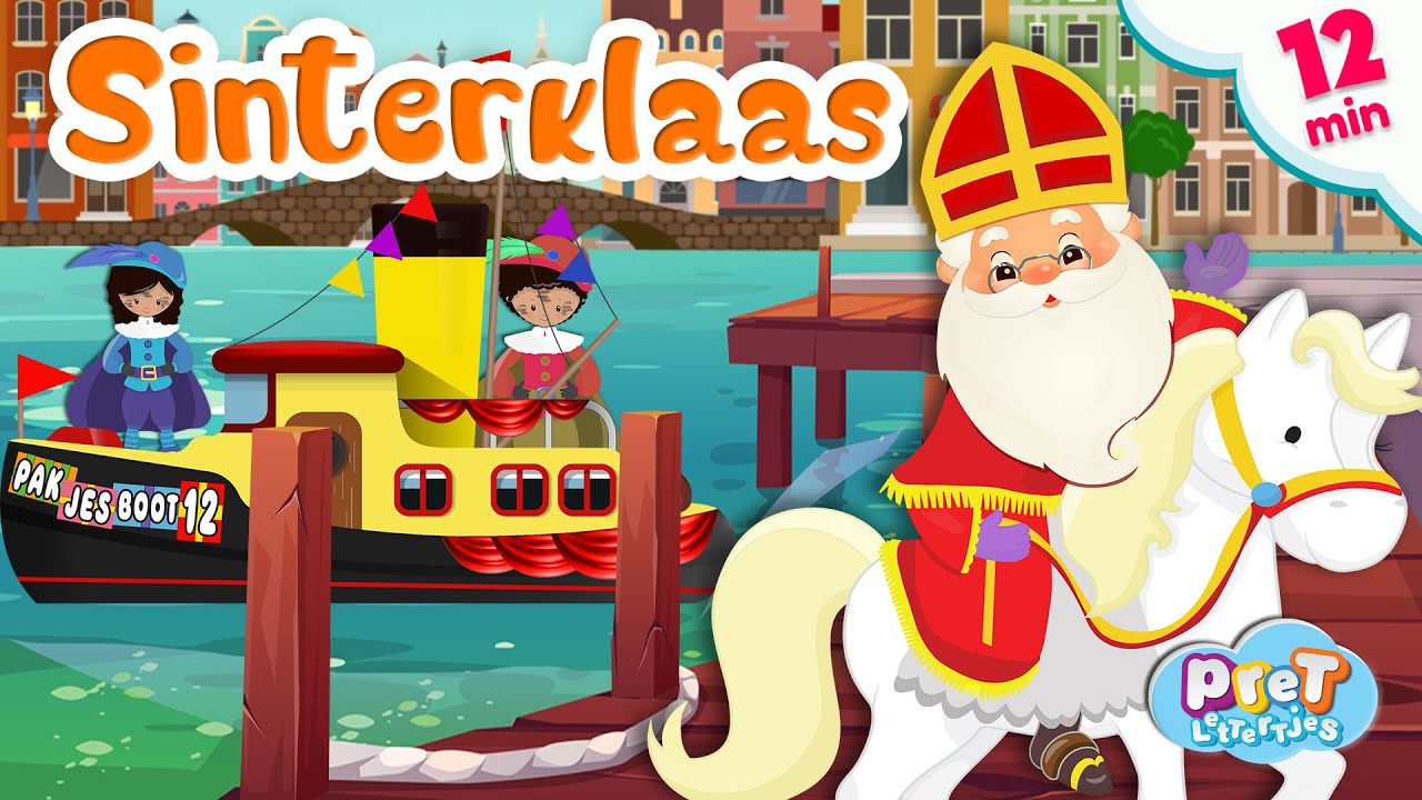 Sinterklaas filmpjes voor Peuters | Pretlettertjes