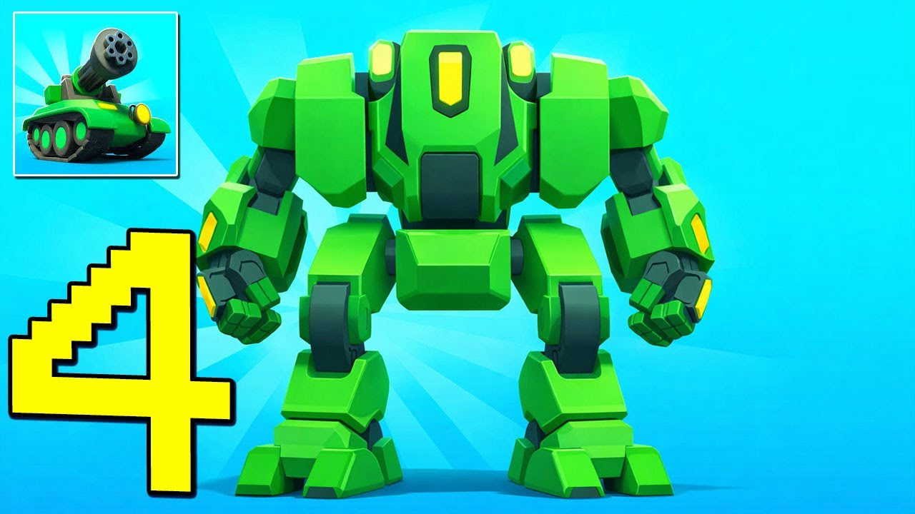 Tank Sniper - Gameplay Walkthrough Part 4 - Shooting Game , Update Tanks and Base (Android,iOS)