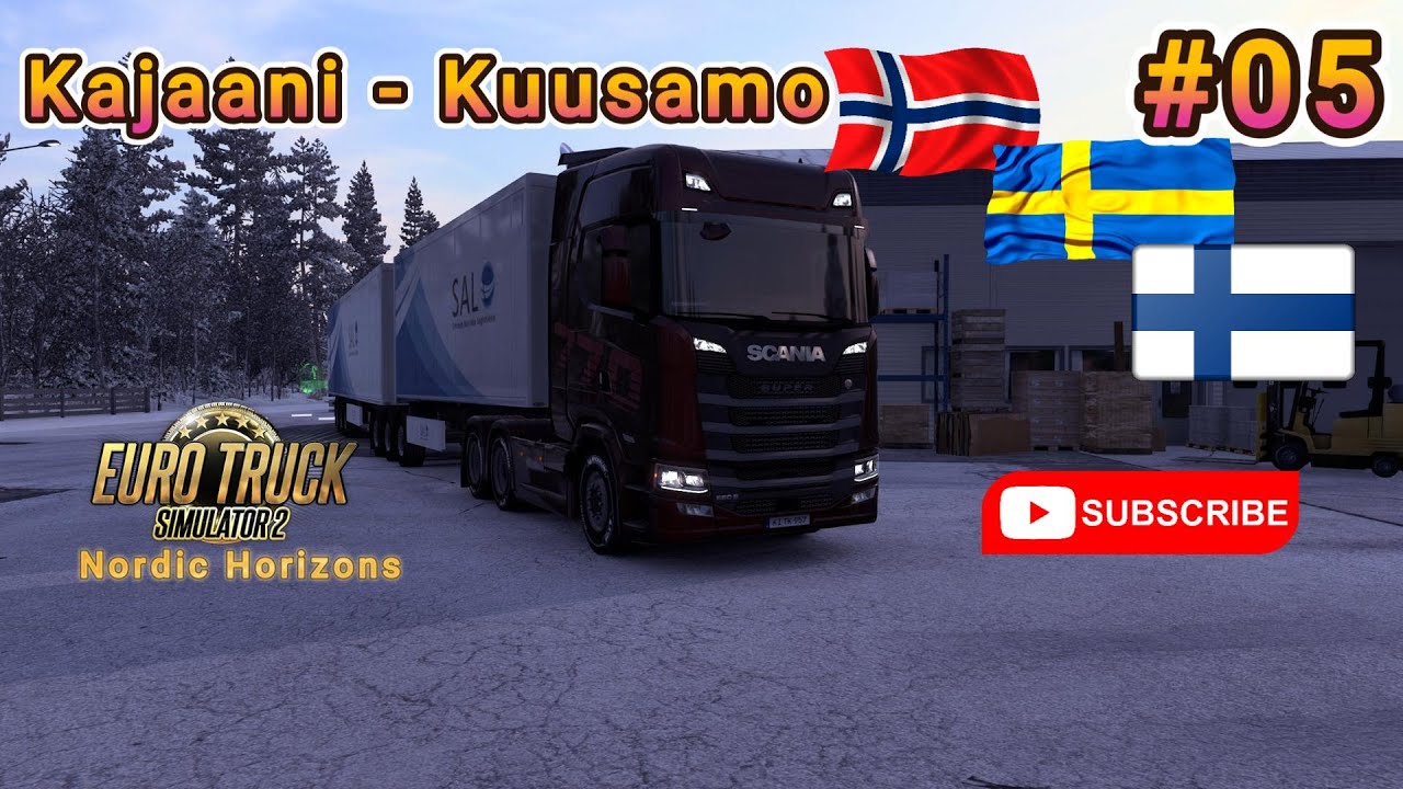 Capitulo 5:  Cruising Nordic Horizons  #eurotrucksimulator2