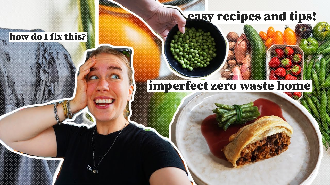 3 days of realistic zero waste living // recipes, guides, thrifting & a call for help