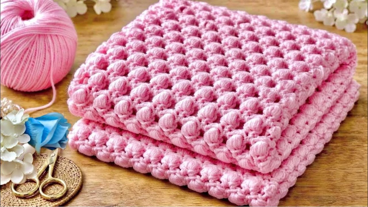 WOW! A Blanket in 3 Days! You've Never Seen Such an Easy and Beautiful Crochet Pattern
