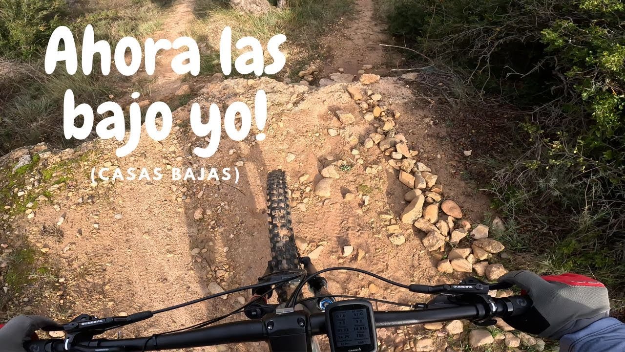 Las sendas del campeonato de enduro de casas bajas