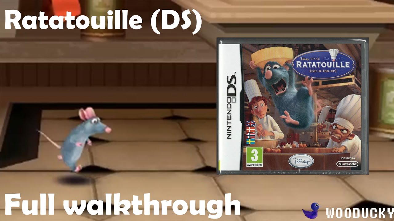 Ratatouille (DS) - Full Walkthrough
