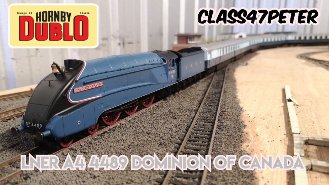Hornby Dublo A4 Great Gathering LNER 4489 ''Dominion of Canada'' | Review and Running