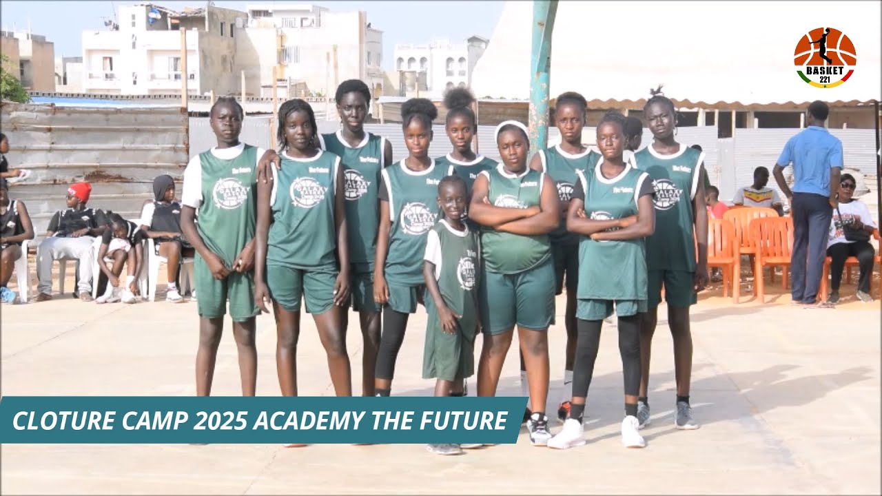 Clôture Camp basketball 2025 Academy The Future | BASKET221
