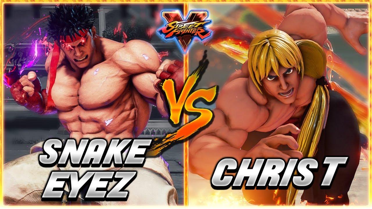 SFV AE 🔥 SNAKE EYEZ (Kage) vs CHRIS T (Ken) | FT3 Set 🔥 SF5 TenSFV